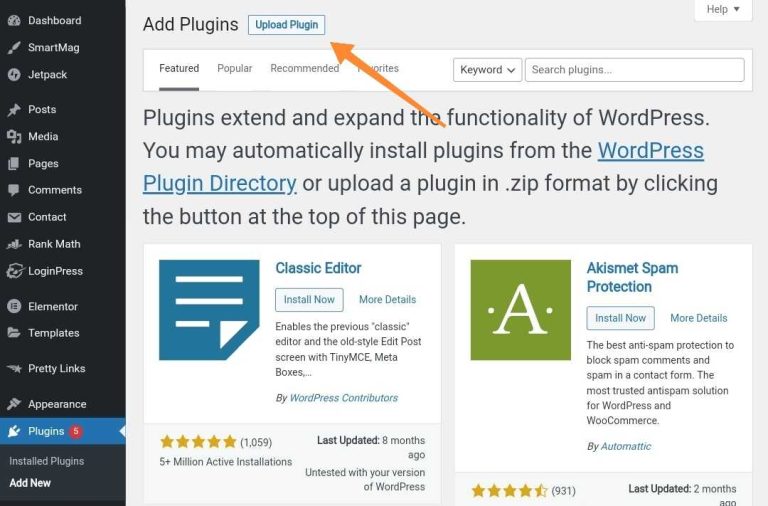 Install Plugin In WordPress Manually Free Guide Install plugin in wordpress manually free guide